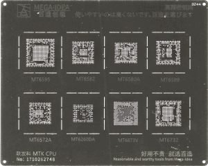 MEGA-IDEA MTK CPU stencil MediaTek Bz44