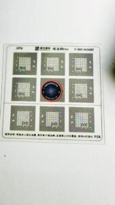 F-980-HI3680 GREEN OIL FILM GREEN OIL REBALLING STENCIL FOR HUAWEI CPU 