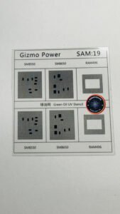 SAM 19 CPU UV STENCIL GREEN OIL UV STENCIL FILM 1 SAM 19 CPU UV STENCIL GREEN OIL UV STENCIL FILM