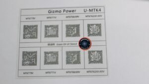 U-MTK4 CPU UV STENCIL GREEN OIL UV STENCIL FILM