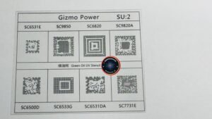 SU2 CPU UV STENCIL GREEN OIL UV STENCIL FILM