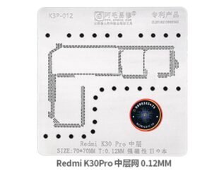 AMAOE Reballing Stencil for Redmi K30 Pro 1 AMAOE K3P Reballing Stencil for Redmi K30 Pro