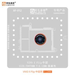 AMAOE XF-012 Reballing Stencil for Vivo X Flip 1 AMAOE XF-012 Reballing Stencil for Vivo X Flip