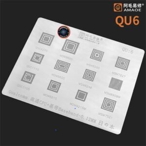AMAOE QU6 Stencil Qualcomm stencil 1 AMAOE QU6 Stencil Qualcomm stencil