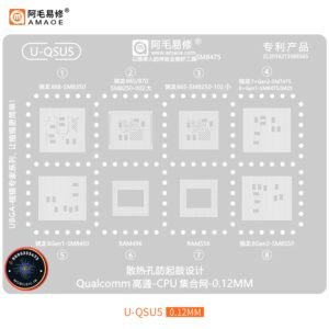 AMAOE Stencil U-QSU5 Qualcomm SM8350 SM8350 SM8550 SM8450 STENCIL 1 AMAOE Stencil U-QSU5 Qualcomm SM8350 SM8350 SM8550 SM8450 STENCIL