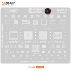 AMAOE U-SMG1 Stencil: Exynos 8895 7580 3475 7570 CPU STENCIL
