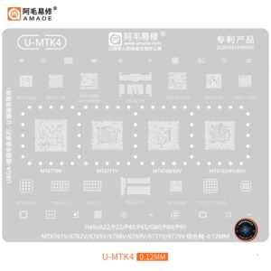 AMAOE U-MTK4 Stencil: Mid-Range MediaTek CPU & Power IC Expert