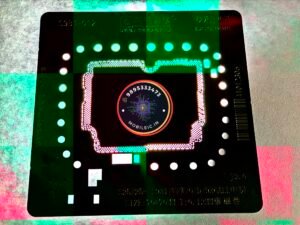 S25 S931 Middle Layer BGA Reballing Stencil for S25+ S936 S931-012 2 AMAOE MIDDLE LAYER BGA REBALLING STENCIL FOR SAMSUNG S25 S25+ S936 S931-012