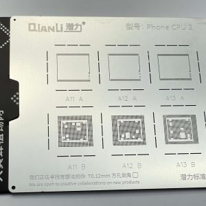 IPhone CPU 2 QiAnLi A11 A12 A13 stencil