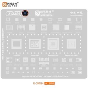 U-SMG4 Exynos 1080 880 980 1280 E8825 STENCIL