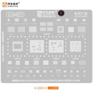 U-QSD11 SM6450 SM8550 SM8650 STENCIL