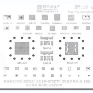 HW16 SM7325 MT6877V STENCIL