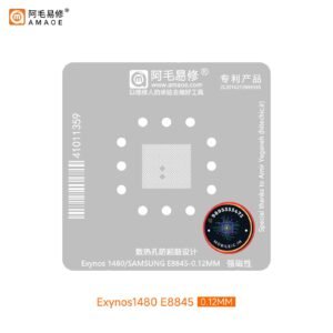 AMAOE E8845 EXYNOS1480 CPU BGA REBALLING STENCIL FOR SAMSUNG E8845 / EXYNOS 1480