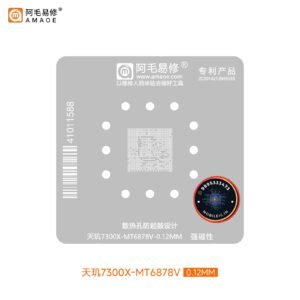 AMAOE MT6878V BGA REBALLING STENCIL FOR MOTOROLA MOTO RAZR 50 RAZR50 DIMENSITY 7300X