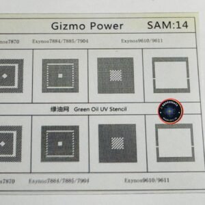 SAM14 CPU UV STENCIL GREEN OIL UV STENCIL FILM