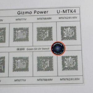 U-MTK4 CPU UV STENCIL GREEN OIL UV STENCIL FILM