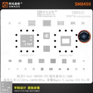 SM8450 STENCIL SM8450 CPU SM8450 RAM STENCIL