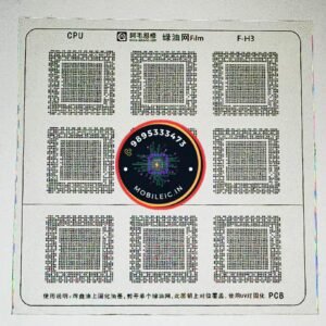 F-H3 UV STENCIL GREEN OIL UV STENCIL FILM