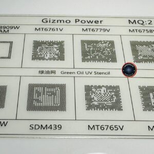 MQ2 CPU UV STENCIL GREEN OIL UV STENCIL FILM
