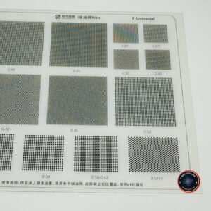 UNIVERSAL STENCIL FOR IC GREEN OIL UV STENCIL