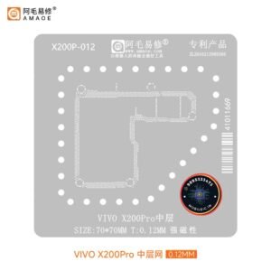 X200P STENCIL VIVO X200PRO MIDDLE LAYER STENCIL