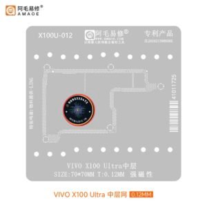 AMAOE X100U-012 Reballing Stencil for Vivo X100 Ultra