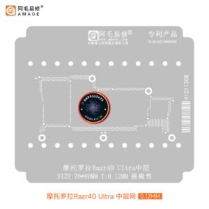 AMAOE Reballing Stencil for Motorola Razr 40 Ultra