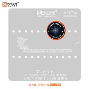 AMAOE Reballing Stencil for Samsung Z Fold 3 Display F926 W2022
