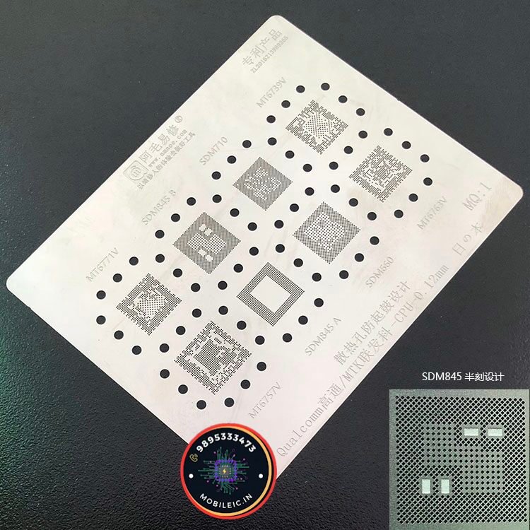 AMAOE MQ1 Stencil MT6771 MT6739 MT6757 for Qualcomm/MTK CPU STENCIL