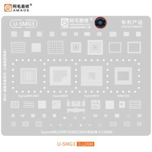 AMAOE U-SMG3 Stencil: Samsung Exynos High-End & Mid-Range Expert