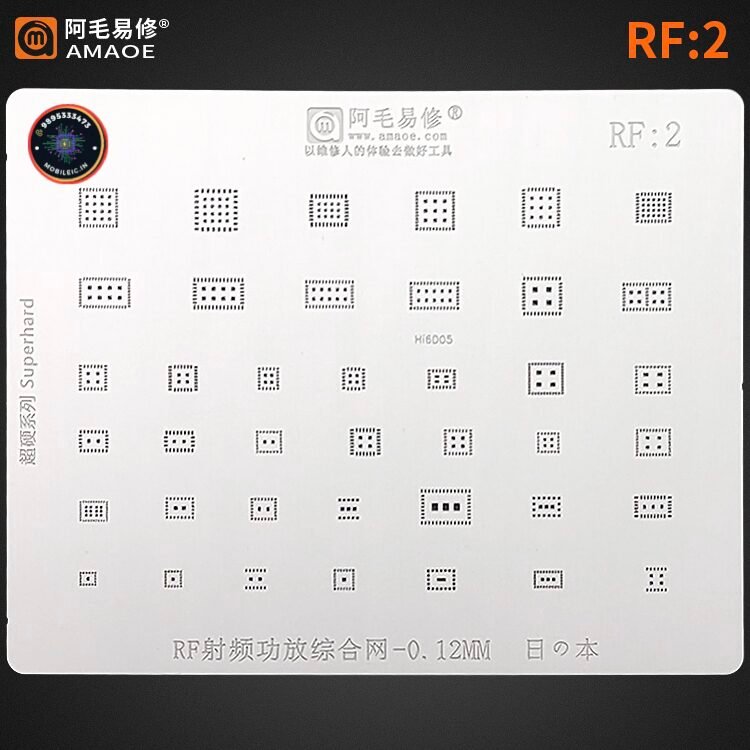 Stencil-RF RF PA Amplifier Integrated Network-RF2 STENCIL