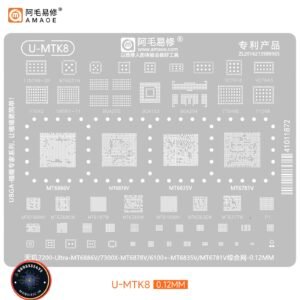AMAOE U-MTK8 Stencil MT 6886 6878 6835 6781 STENCIL