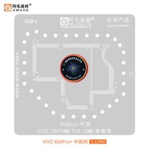 AMAOE X6P+ STENCIL FOR VIVO X60 PRO PLUS MIDDLE LAYER STENCIL X60PRO+