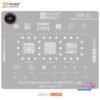 AMAOE SAM:22 BGA Reballing Stencil (0.12mm) for Samsung A17 – MT6789V / SM6475 / MT6769V CPU & Power IC Series